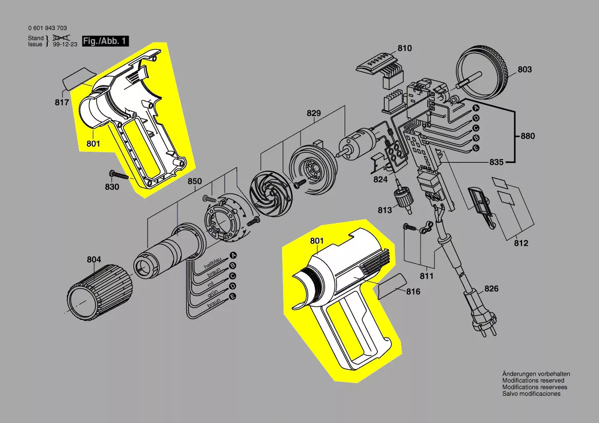 Carter réf. 1 609 202 602 Bosch